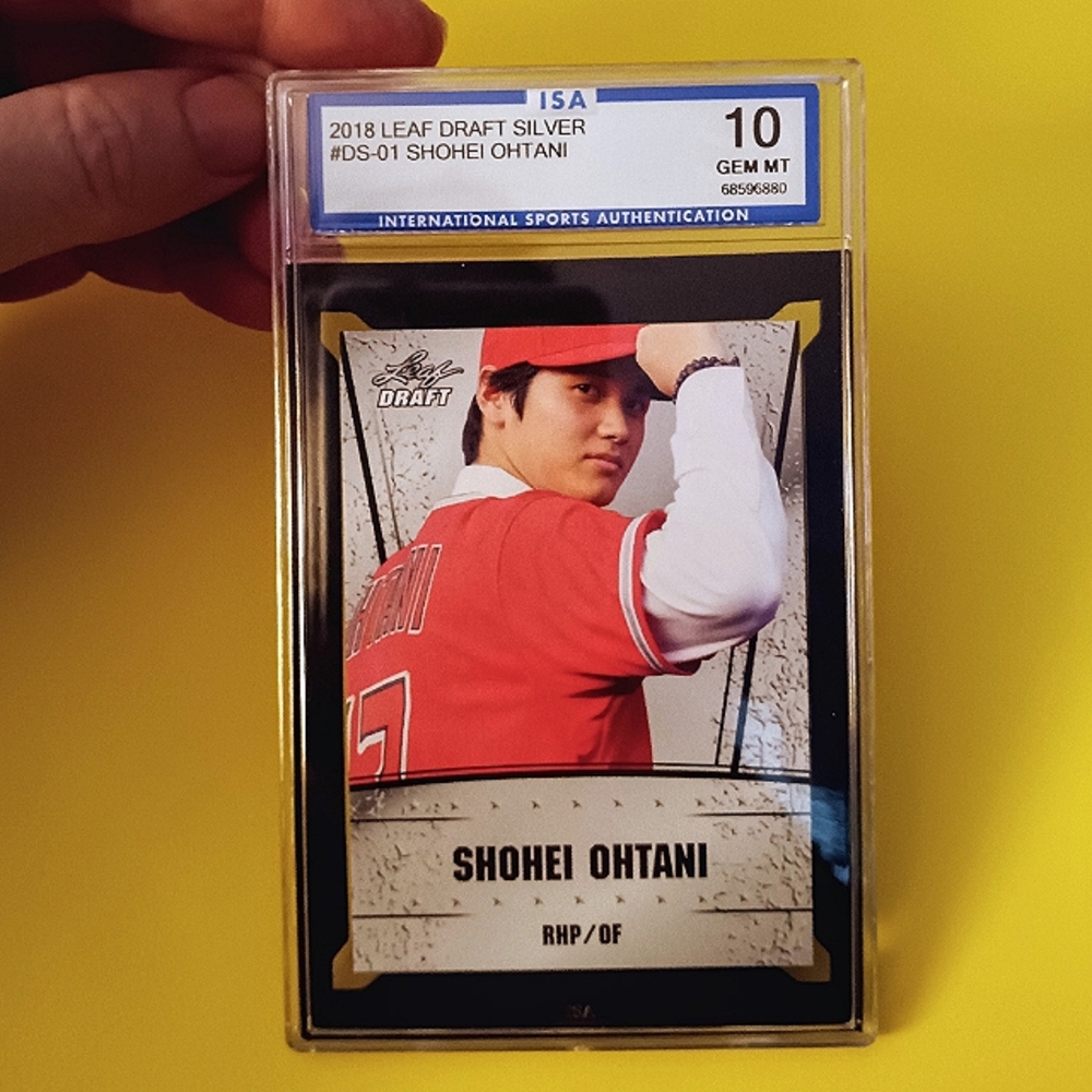 Leaf Draft Silver Shohei Ohtani Pre Rookie Card